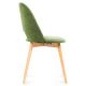Spisebordsstol TINO 86x48 cm lysegrøn/bøg