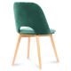 Spisebordsstol TINO 86x48 cm mørkegrøn/bøg