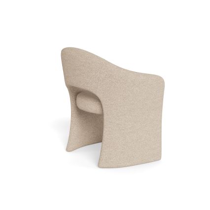 TORI spisestol med armlæn, beige