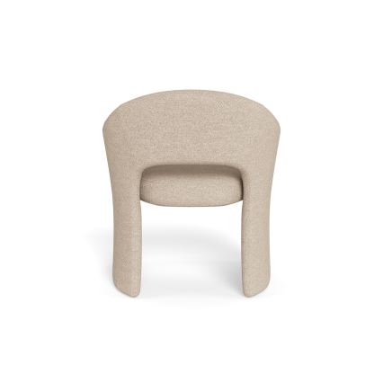 TORI spisestol med armlæn, beige