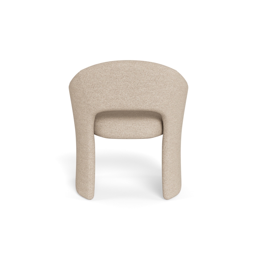TORI spisestol med armlæn, beige