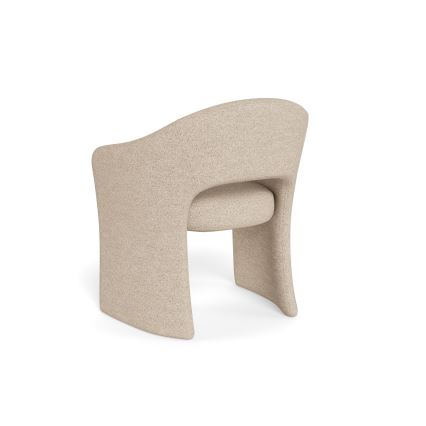 TORI spisestol med armlæn, beige