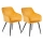 Spisebordsstole 2 stk. LENTI orange