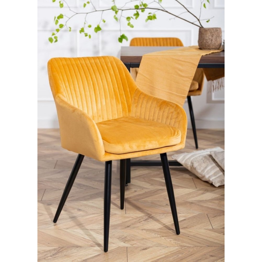 Spisebordsstole 2 stk. LENTI orange