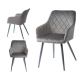 Spisebordsstole 2 stk. RICO grå