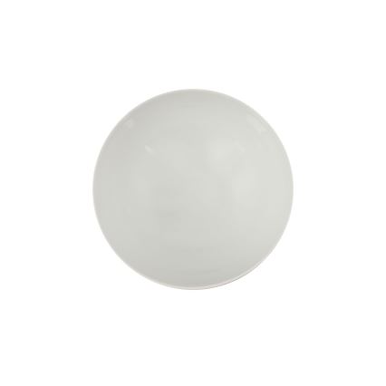 Spisestel, 24 dele, hvid/blå, porcelæn