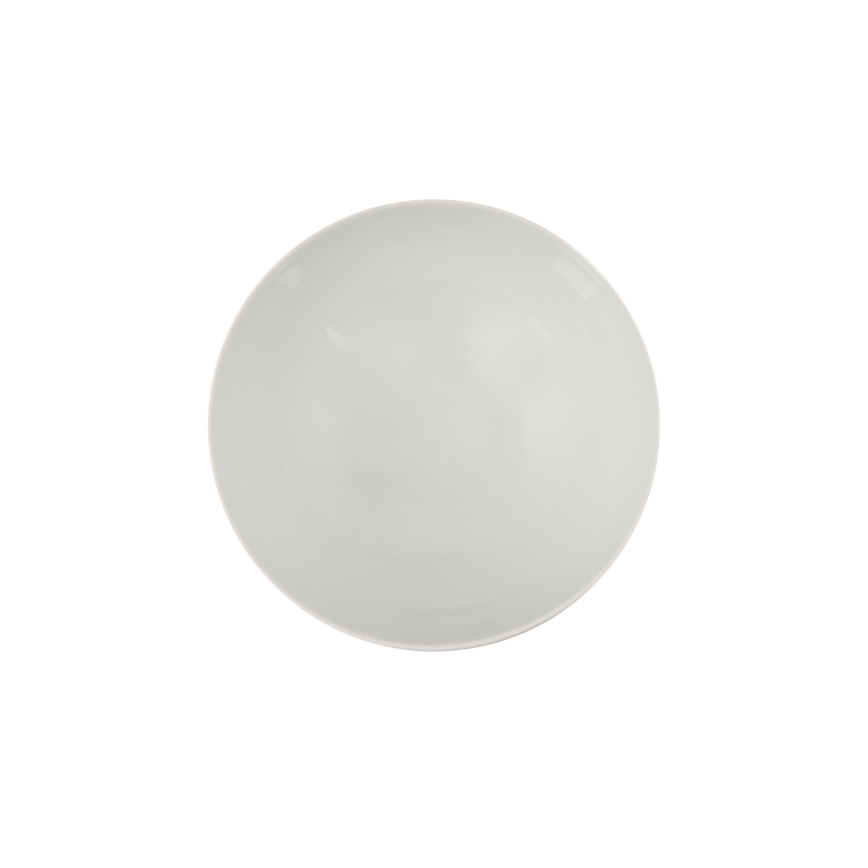 Spisestel, 24 dele, hvid/blå, porcelæn