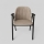 Spisestol GARDA sort/beige