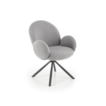 Spisestol KIVA, 1 stk, grå