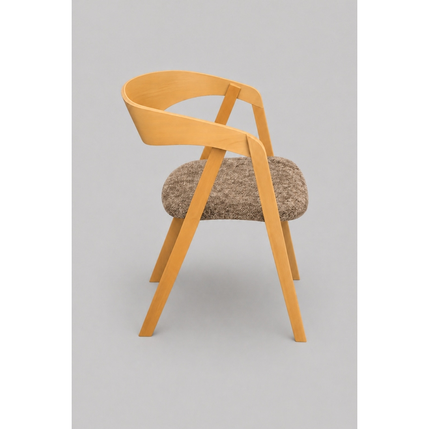 Spisestol LUSO eg/brun