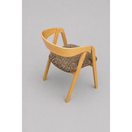 Spisestol LUSO eg/brun