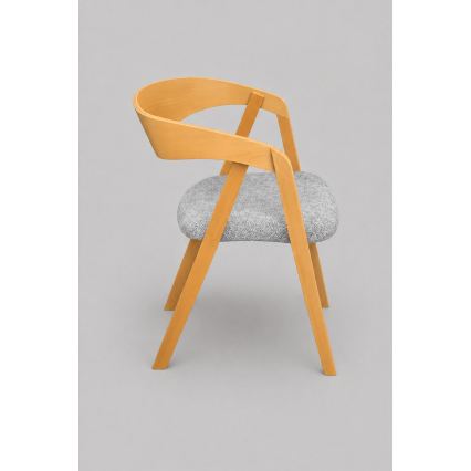 Spisestol LUSO eg/grå