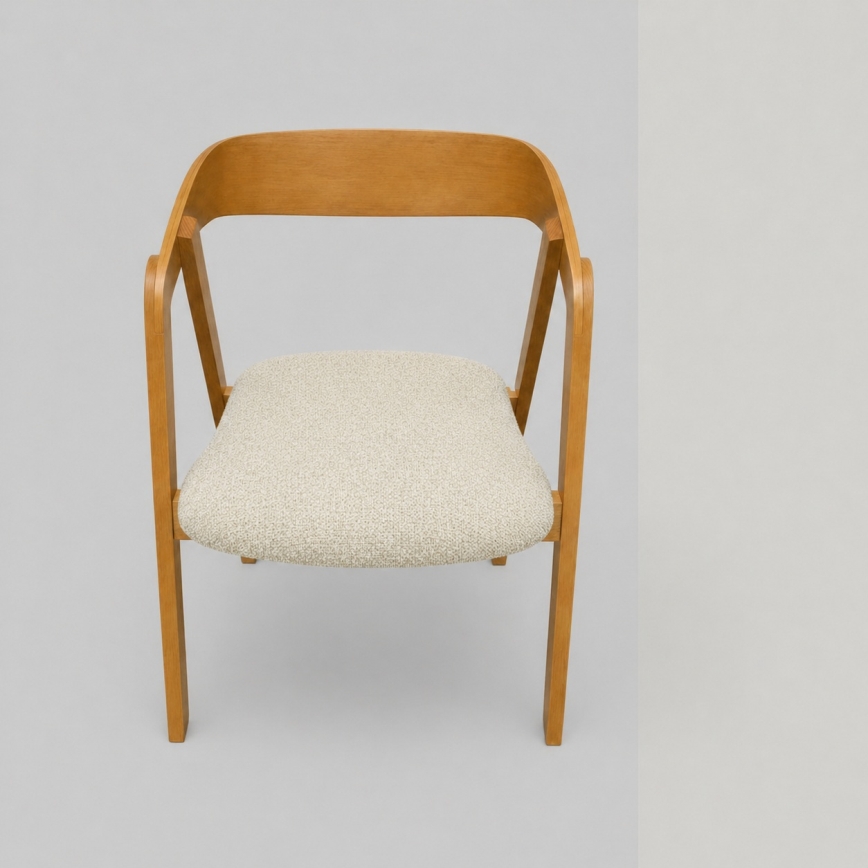 Spisestol LUSO egetræ/beige