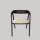 Spisestol LUSO sort/beige