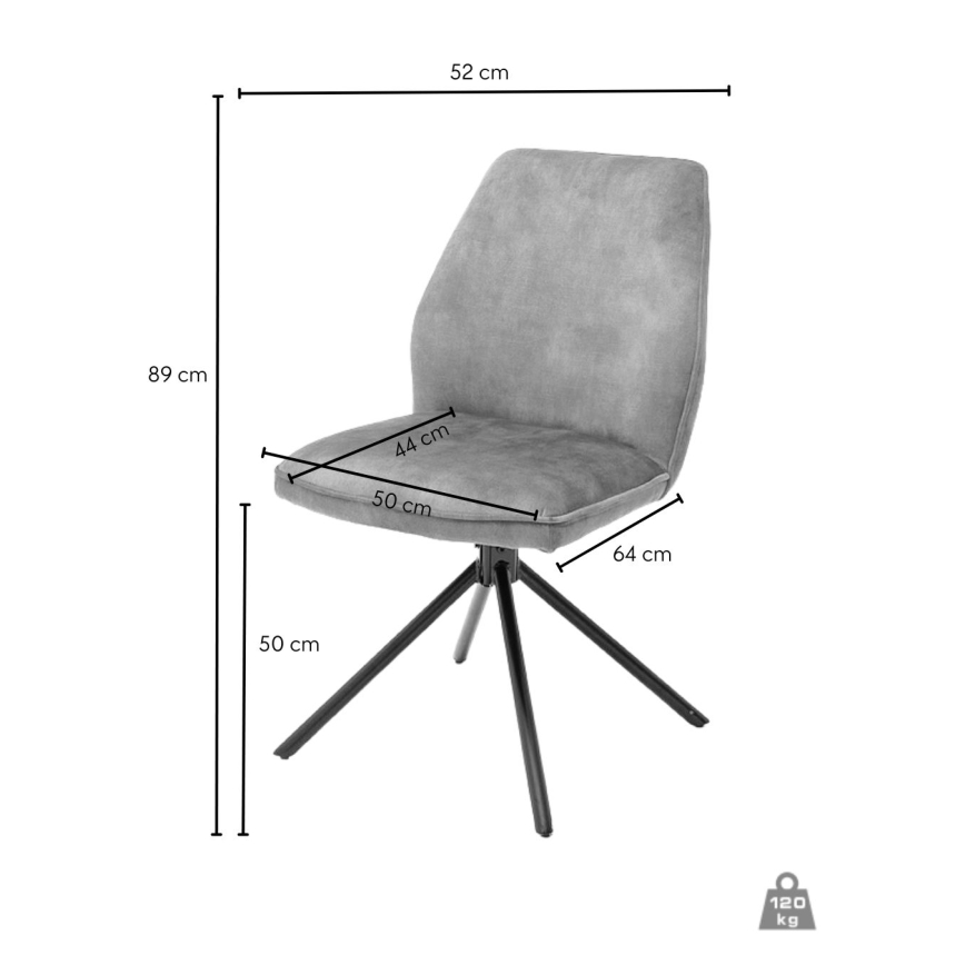 Spisestol NEXORO 1 stk. orange