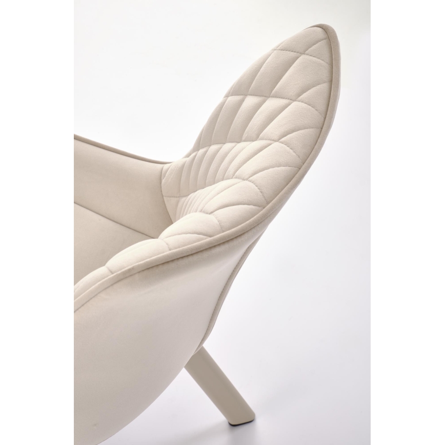 Spisestol OMBRA 1 stk. cremefarvet