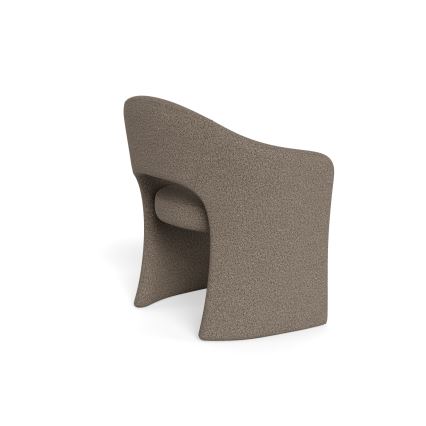 Spisestol med armlæn TORI i taupe