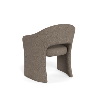 Spisestol med armlæn TORI i taupe