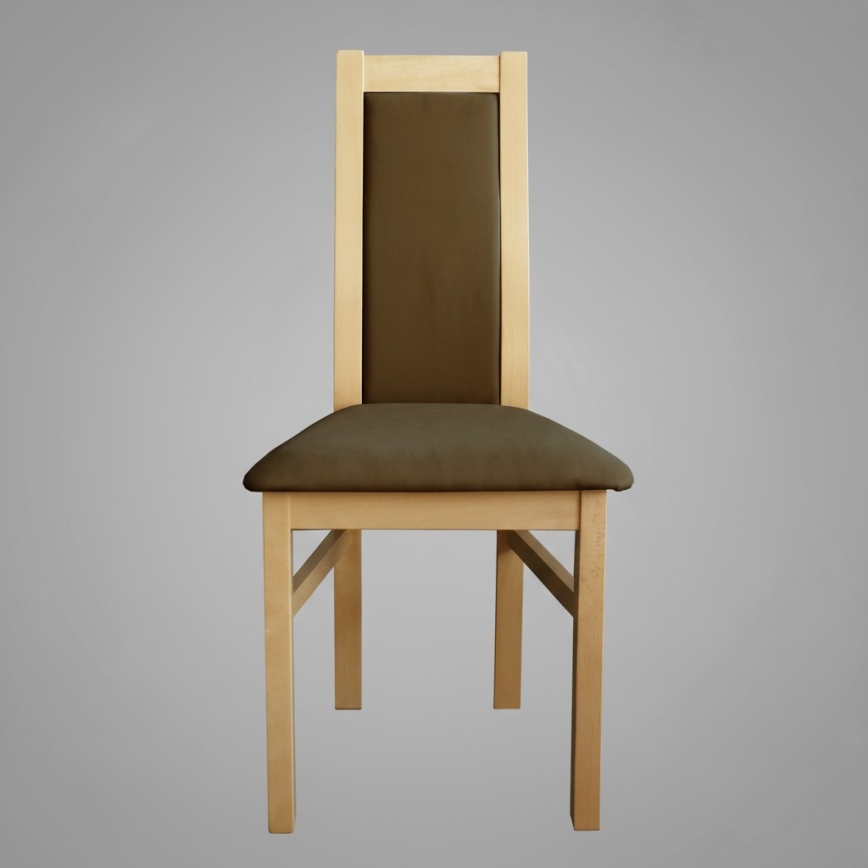 Spisestuestol ZOE eg/mørkebrun