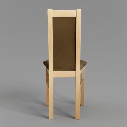 Spisestuestol ZOE eg/mørkebrun