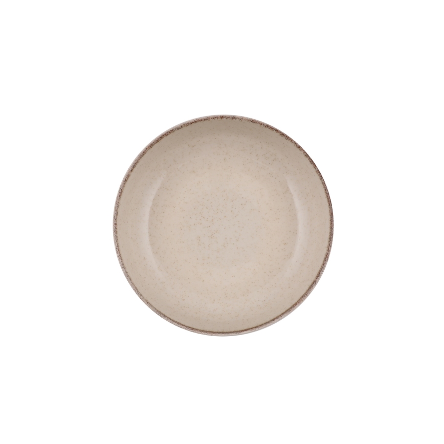 Spisesæt, 16 dele, beige/porcelæn