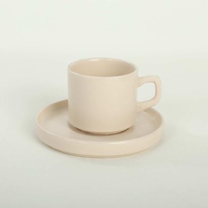 Spisesæt 20 dele flerfarvet/stentøj