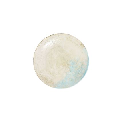 Spisesæt 24 dele blå/beige/porcelæn