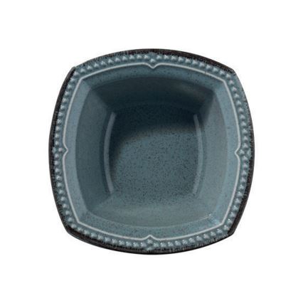 Spisesæt 24 dele blå/porcelæn