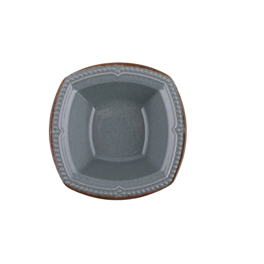 Spisesæt 24 dele blå/porcelæn