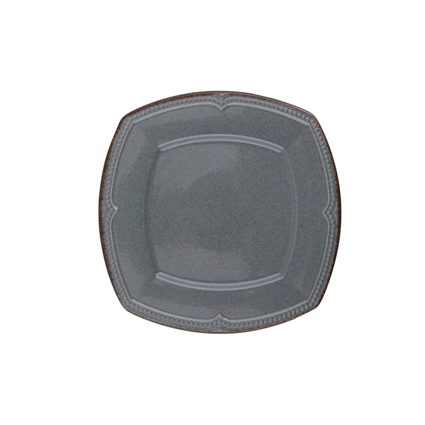 Spisesæt 24 dele blå/porcelæn