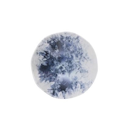 Spisesæt 24 dele blå/porcelæn