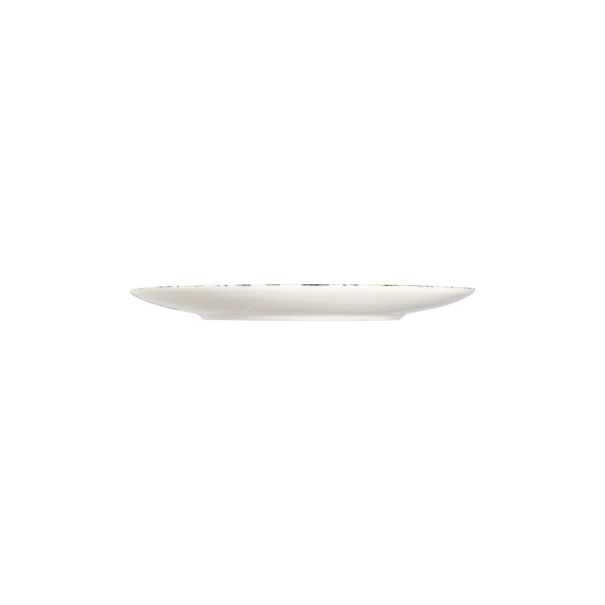 Spisesæt 24 dele flerfarvet/brun/porcelæn