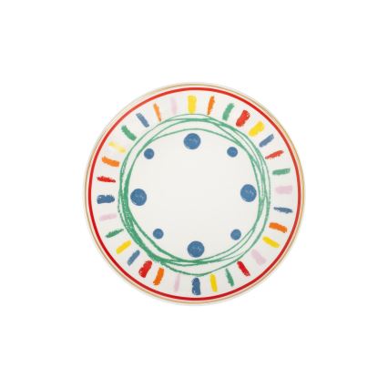 Spisesæt 24 dele flerfarvet/porcelæn