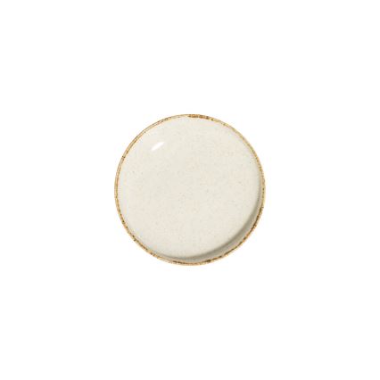 Spisesæt 24 dele hvid/beige/porcelæn