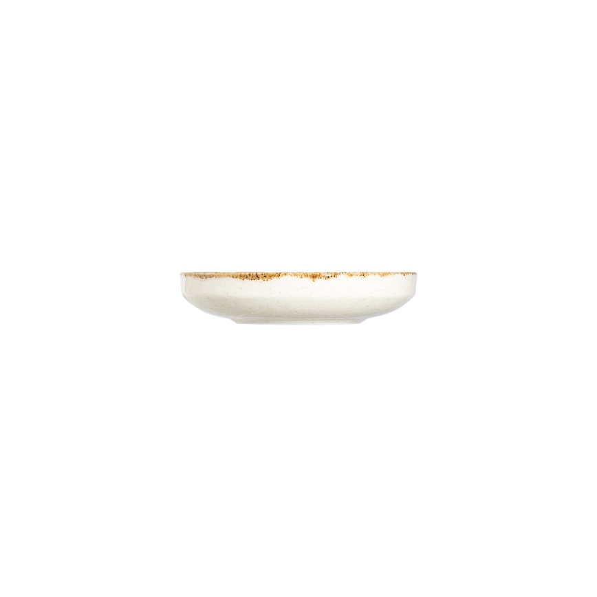 Spisesæt 24 dele hvid/beige/porcelæn
