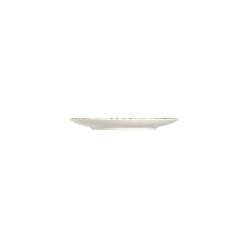 Spisesæt 24 dele hvid/beige/porcelæn