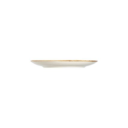 Spisesæt 24 dele hvid/beige/porcelæn
