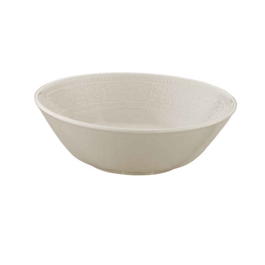 Spisesæt 24 dele hvid/porcelæn