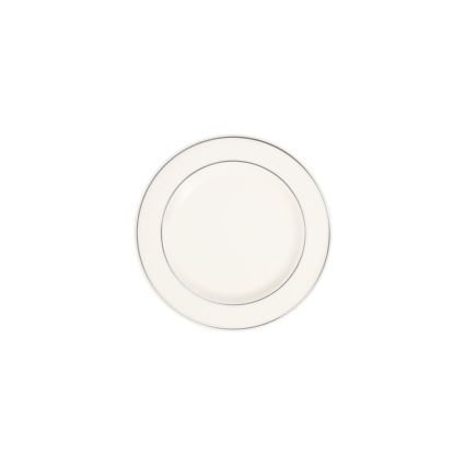 Spisesæt 24 dele hvid/sølv/porcelæn