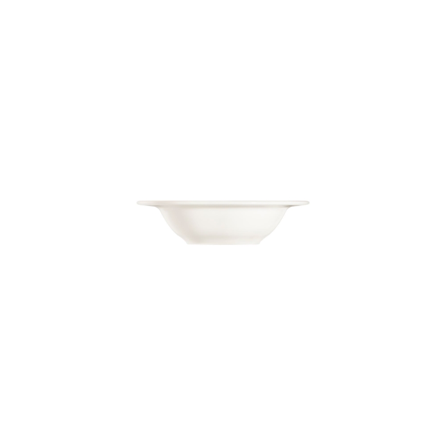 Spisesæt 24 dele hvid/sølv/porcelæn