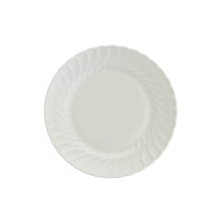 Spisesæt 24 dele, hvidt porcelæn