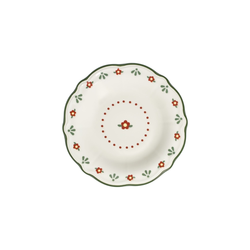 Spisesæt 24 dele multifarvet/porcelæn