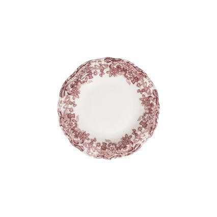 Spisesæt 24 stk. hvid/lyserød/porcelæn