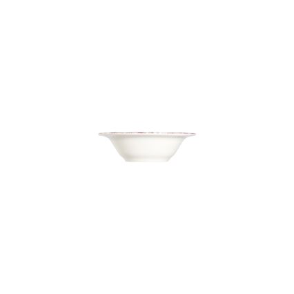 Spisesæt 24 stk. hvid/lyserød/porcelæn