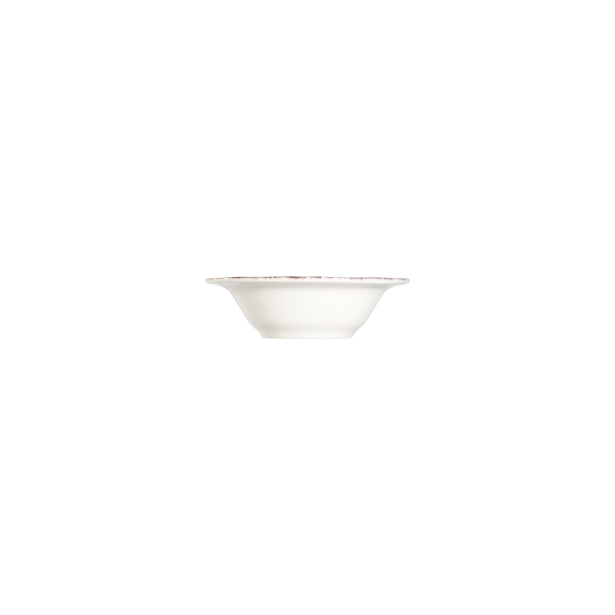 Spisesæt 24 stk. hvid/lyserød/porcelæn