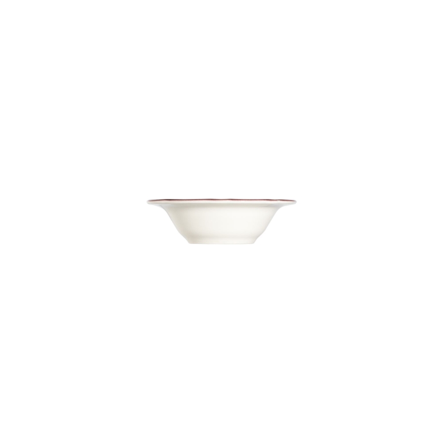 Spisesæt 24 stk hvid/lyserød/porcelæn