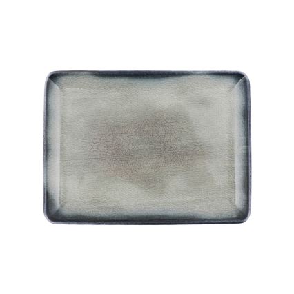 Spisesæt 26 dele blå/brun/porcelæn