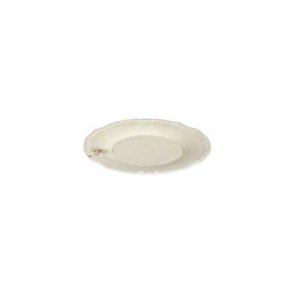 Spisesæt, 27 dele, cremefarvet porcelæn