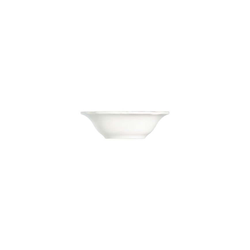 Spisesæt, 27 dele, cremefarvet porcelæn