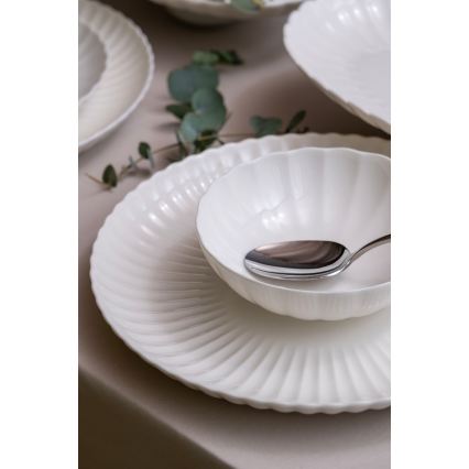 Spisesæt 52 dele hvid/porcelæn